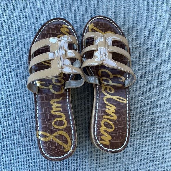 Sam Edelman Rolita Wedge Sandal Size 9.5 Nude and Cork NWOT - Picture 3 of 7